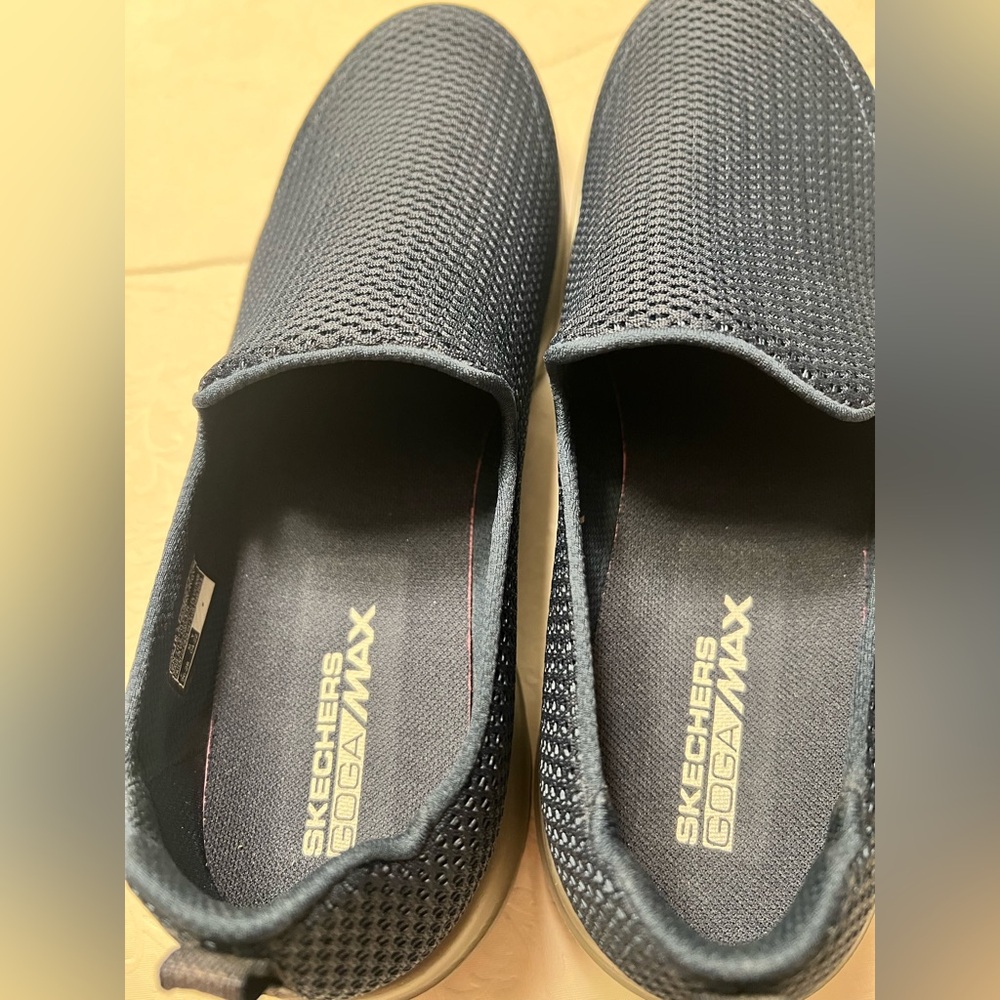 Skechers Navy Blue Slip-On Loafers - Picture 6 of 7